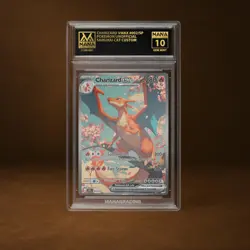 CHARIZARD VMAX MANA GRADE 10 POKEMON CUSTOM PSA STACKABLE SLAB GET 1 FREE - Image 1