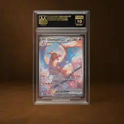 CHARIZARD VMAX MANA GRADE 10 POKEMON CUSTOM PSA STACKABLE SLAB GET 1 FREE - Image 1