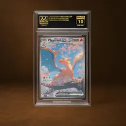 CHARIZARD VMAX MANA GRADE 10 POKEMON CUSTOM PSA STACKABLE SLAB GET 1 FREE - Image 1