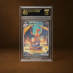CHARIZARD VMAX MANA GRADE 10 POKEMON CUSTOM PSA STACKABLE SLAB GET 1 FREE - Image 1