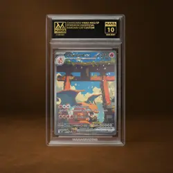 CHARIZARD VMAX MANA GRADE 10 POKEMON CUSTOM PSA STACKABLE SLAB GET 1 FREE - Image 1