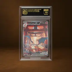CHARIZARD VMAX MANA GRADE 10 POKEMON CUSTOM PSA STACKABLE SLAB GET 1 FREE - Image 1
