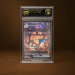 CHARIZARD VMAX MANA GRADE 10 POKEMON CUSTOM PSA STACKABLE SLAB GET 1 FREE - Image 1