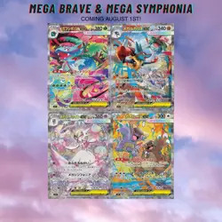 Mega Symphonia Booster Box Factory Sealed EX Pokemon M1S Mega US Seller - Image 3