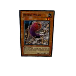 Yugioh CCG Collectable 1996 Konami Medusa Worm 1st Edition - Image 5