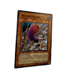 Yugioh CCG Collectable 1996 Konami Medusa Worm 1st Edition - Image 2