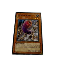 Yugioh CCG Collectable 1996 Konami Medusa Worm 1st Edition - Image 4