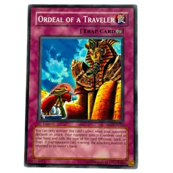 Yugioh CCG Collectable 1996 Konami Ordeal Of A Traveler - Image 1
