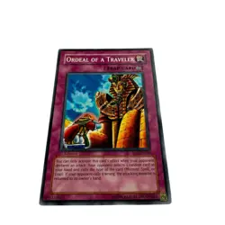 Yugioh CCG Collectable 1996 Konami Ordeal Of A Traveler - Image 4