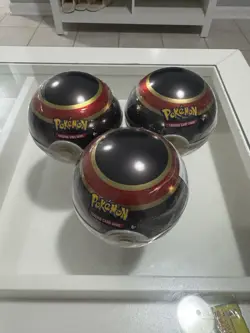 Pokemon TCG Pokeball Tins 3 D21 Sealed - Image 1