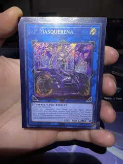 *** I:P MASQUERENA *** 1ST EDITION ALTERNATE ART RA02-EN042 SECRET RARE YUGIOH! - Image 1