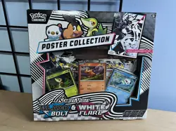 Pokemon Black Bolt And White Flare Unova Poster Collection Sealed - Image 1