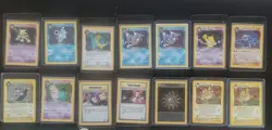 Team Rocket 14 Card Set Holo From"Dark Pokemon" - Image 1