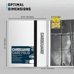 Trading Card Binder Pro-Folio - 9 Pocket Binder - Side-Loading Album, Durable... - Image 4