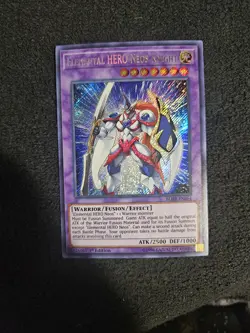 Yugioh! Elemental HERO Neos Knight - 1st ed Secret Rare - BLHR-EN064 - NM - Image 1