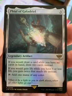 Phial of Galadriel Foil, Lord of the Rings, MTG - Image 1