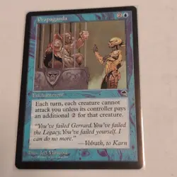 MTG Magic the Gathering Propaganda Tempest EX/LP - Image 1