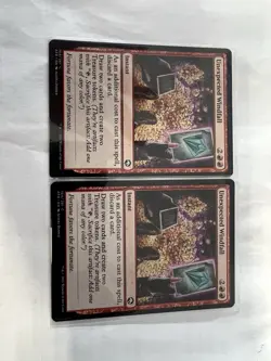 2 x Unexpected Windfall ~ Adventures in the Forgotten Realms [NM] [Magic MTG] - Image 1