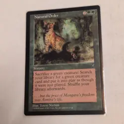 Magic The Gathering Visions Natural Order MTG TCG CCG NM FREE SHIPPING - Image 1