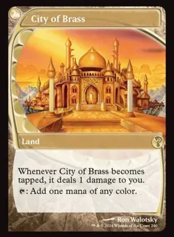 City of Brass (Future Sight) - Near Mint MTG Mystery Booster 2 - Image 1