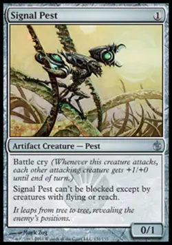 Signal Pest - Light Play MTG Mirrodin Besieged - Image 1