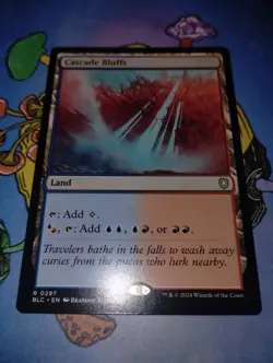 Cascade Bluffs - Bloomburrow BLC 297 EN NM - MTG Magic The Gathering - Image 1