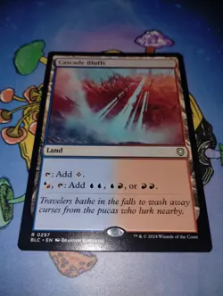 Cascade Bluffs - Bloomburrow BLC 297 EN NM - MTG Magic The Gathering - Image 2