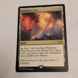 1x MTG Prismatic Vista Modern Horizons MH1 244 Regular Rare Near Mint - Image 1