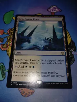 MTG Seachrome Coast (328) | NM | Commander: Bloomburrow (BLC) - Image 2