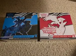 Pokemon Black Bolt and White Flare Elite Trainer Box (ETB) - Factory Sealed - Image 1