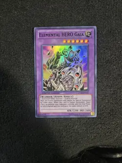 Yugioh Elemental HERO Gaia CT08-EN011 Super Rare Limited - NM - Image 1