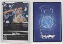 2021 Digimon Card Game - Release Special Ver 15 Joe Kido #BT3-095 sy7 - Image 3
