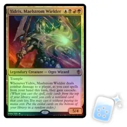 FOIL YIDRIS, MAELSTROM WIELDER Commander 2016 Magic MTG MINT CARD - Image 1