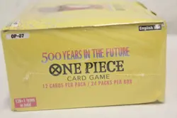 Bandai OP-07 500 Years into the Future One Piece Card Game Neu Rechnung MwSt 810059785076 - Image 3