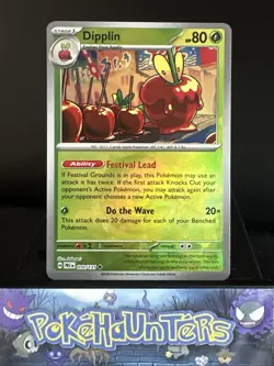 Pokemon Card Dipplin 010/131 Poke Ball Reverse Holo Prismatic Evolutions NM - Image 1