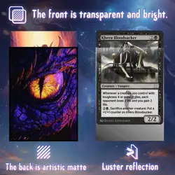 100 Pack TCG/MTG Card Sleeves, Matte Art Card Sleeves, Matte Back & Gloss Front, - Image 5