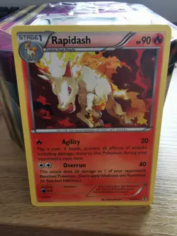 Pokemon Rapidash 15/83 Generations Card Near Mint Condition Rare - Image 1