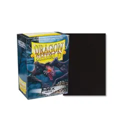 Dragon Shield Matte 100 Sleeves Black Regular Size Magic Pokemon Card Protection - Image 1