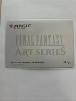 Yuna, Grand Summoner Art Card Signed 22/53 - Image 2