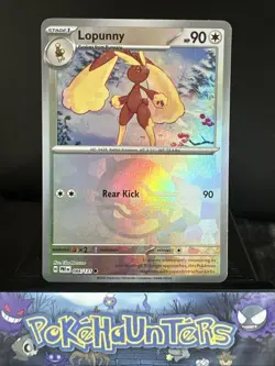 Pokemon Card Lopunny 084/131 Poke Ball Reverse Holo Prismatic Evolutions NM - Image 1