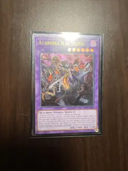 Yugioh OTS Tournament Pack 28 op28-en003 Azamina Ilia Silvia Ultimate Rare US - Image 1