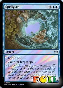 Spellgyre 0072 MTG Bloomburrow Uncommon NP Foil - Image 1