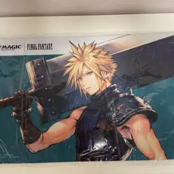 MTG FINAL FANTASY playmat Yuna X Cloud VII JP Limited 2 set NEW - Image 3