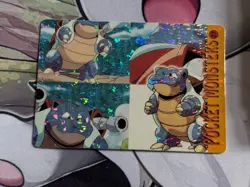 Pokemon Blastoise Pocket Monsters Nintendo Vending Prism Holo Sticker - Image 1