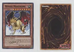 Rare - Mosaic Manticore 1st Ed. YuGiOh Battle Pack 2: War of the Giants 00em - Image 3