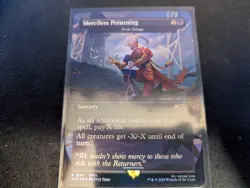 MTG Magic the Gathering FOIL Toxic Deluge / Merciless Poisoning SLD! - Image 1