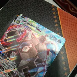 Pokemon TCG BLASTOISE VMAX HP 330 Rare Jumbo PROMO Card #SWSH103 - 2021 - Image 2