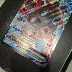 Pokemon TCG BLASTOISE VMAX HP 330 Rare Jumbo PROMO Card #SWSH103 - 2021 - Image 3