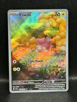 Pawmi 226/091 Secret Rare Holo - Pokemon Scarlet & Violet Card - English - NM - Image 1