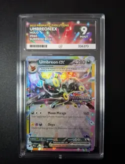 Pokemon Umbreon EX TCG Stamped Promo Card 60/131 Prismatic Evolution's ACE 9 - Image 1